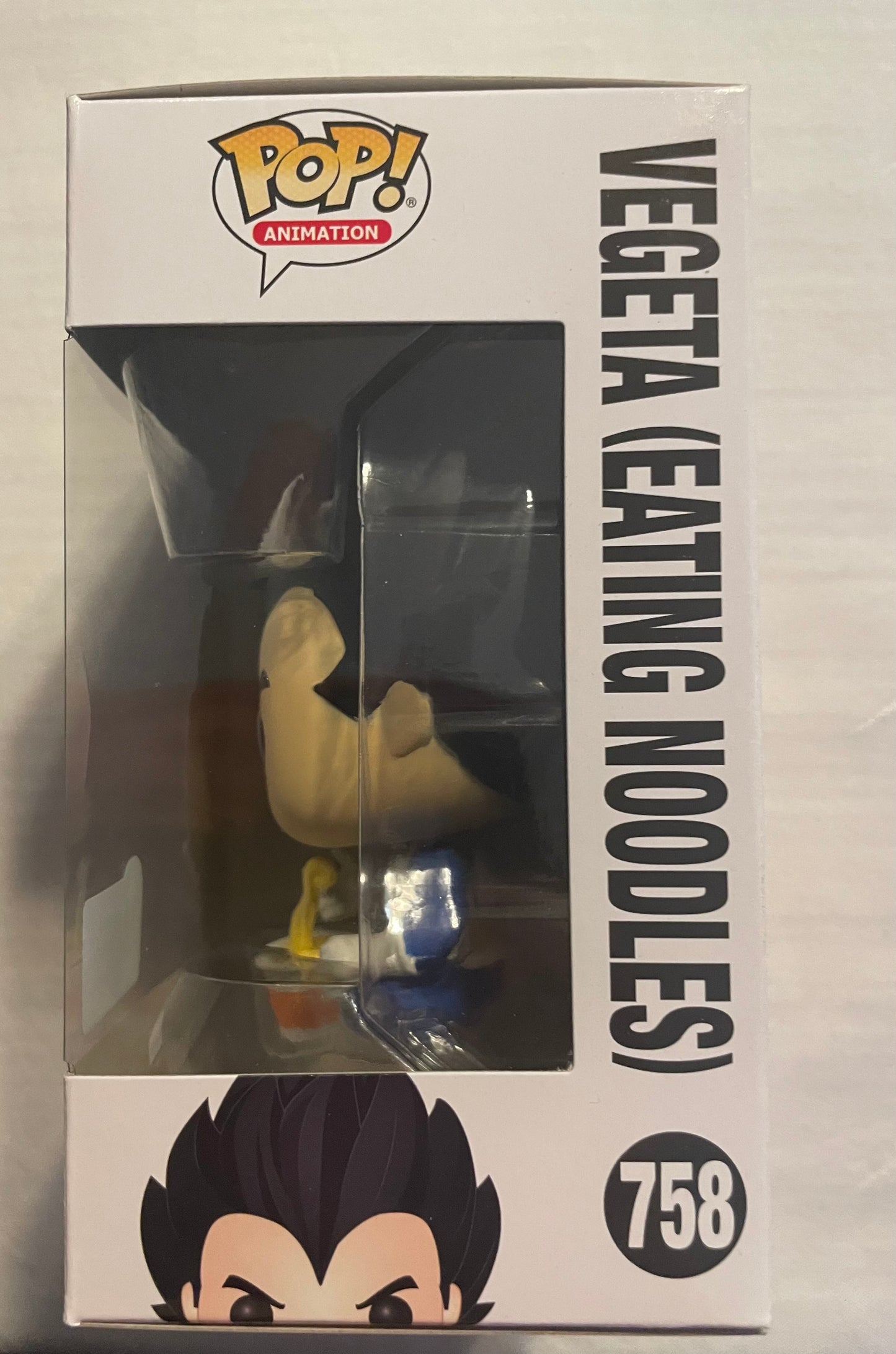 POP! - DRAGONBALL Z GRAIL #758 VEGETA (EATING NOODLES) CON STICKER