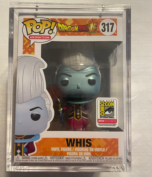 POP! - DRAGONBALL Z GRAIL #317 WHIS CON STICKER