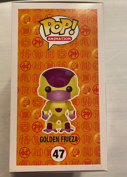 POP! DRAGONBALL Z GRAIL #47 GOLDEN FRIEZA (RED EYES) CON STICKER