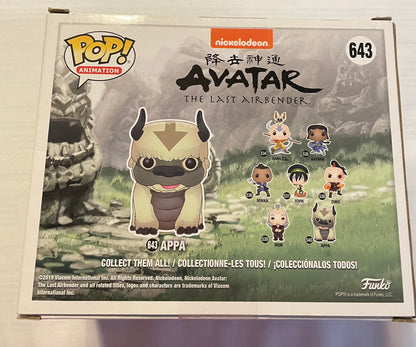 POP! - AVATAR THE LAST AIRBENDER #643 FLOCKED APPA( 6 INCH)