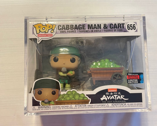 POP! GRAIL -  AVATAR THE LAST AIR BENDER #656 CABBAGE MAN (shared sticker)