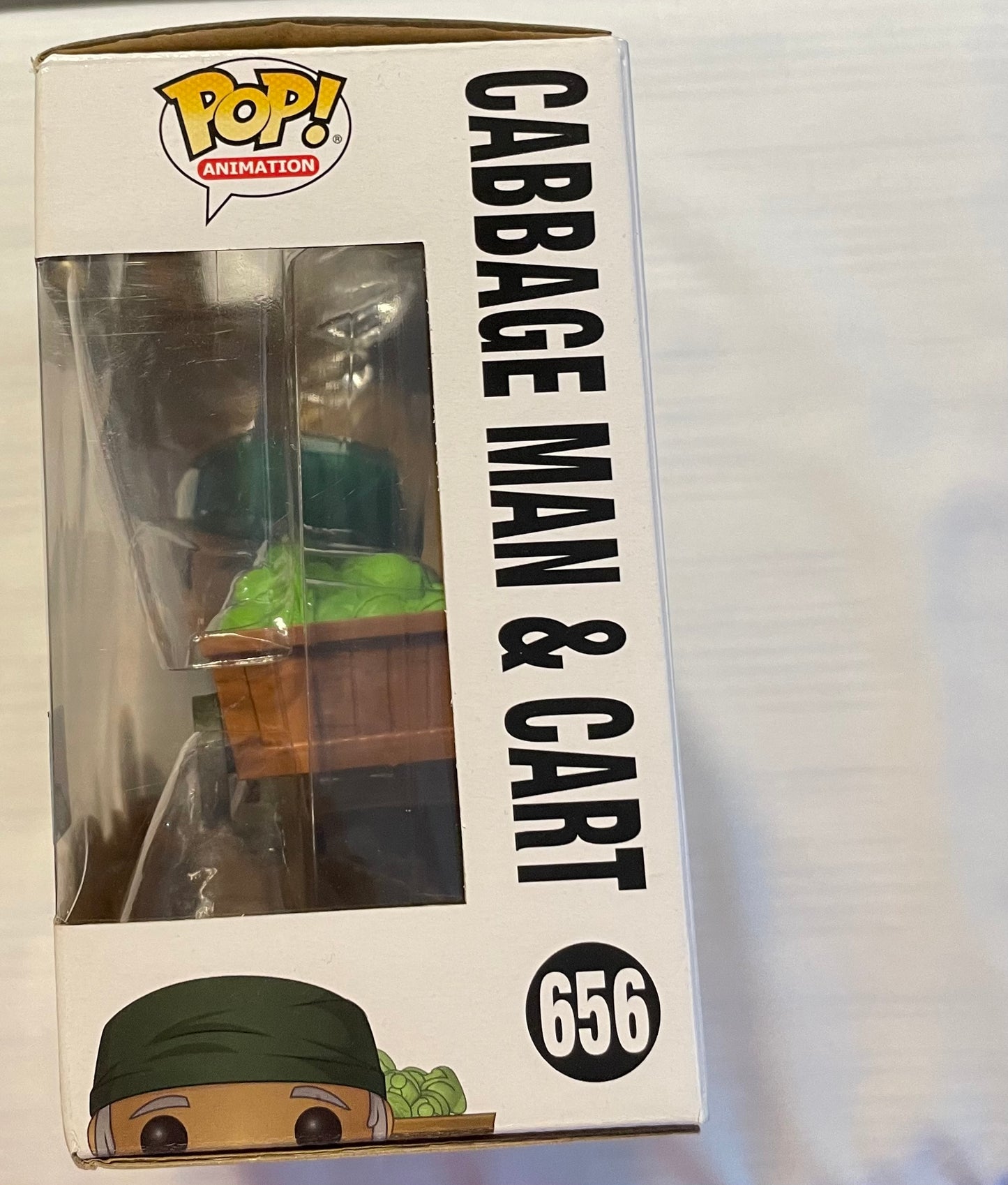 POP! GRAIL -  AVATAR THE LAST AIR BENDER #656 CABBAGE MAN (shared sticker)