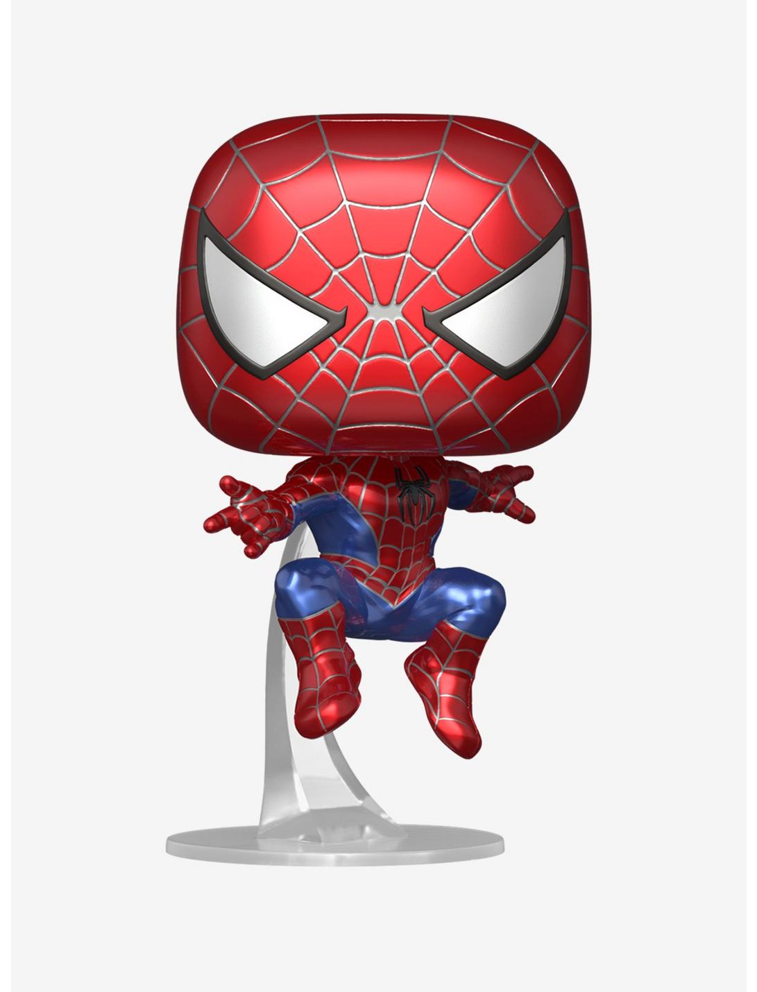 POP! Spider-Man: No Way Home - Friendly Neighborhood Spider-Man Vinyl Bobble-Head Hot Topic Exclusive