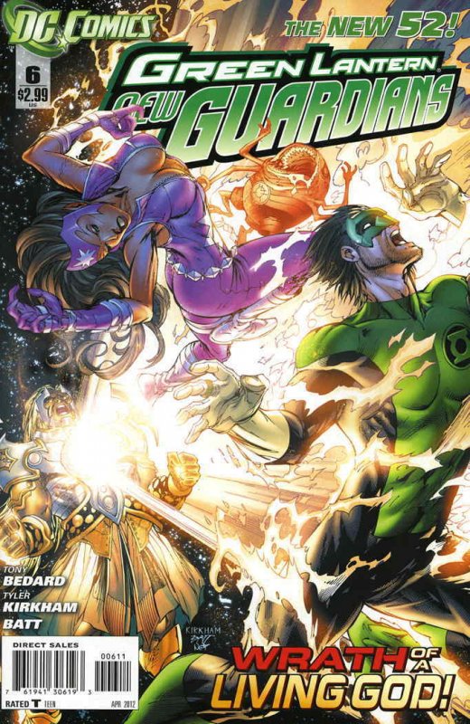 GREEN LANTERN NEW GUARDIANS NEW 52 #6