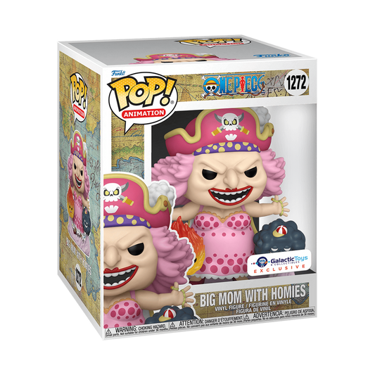 POP! SUPER- ONE PIECE -BIG MOM WITH HOMIES GALATIC TOYS EXCLUSIVE