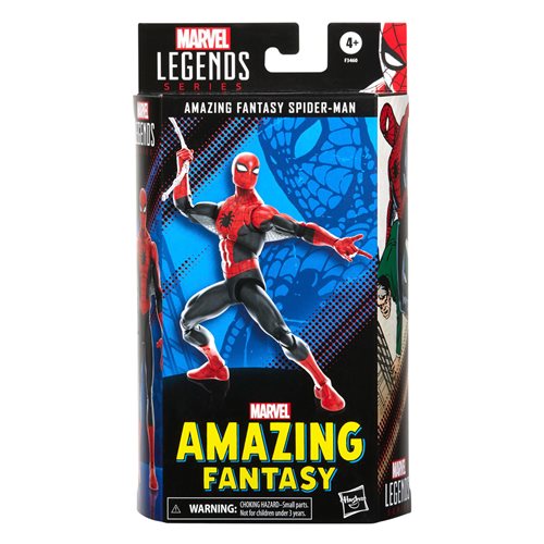 PREORDER - MARVEL LEGENDS AMAZING FANTASY SPIDER-MAN (60TH ANNIVERSARY 6 INCH FIGURE)