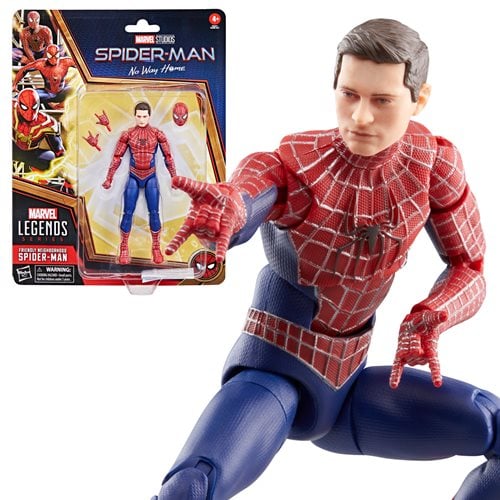 ACTION FIGURE - Spider-Man: No Way Home Marvel Legends Friendly Neighborhood Spider-Man 6-Inch Action Figure