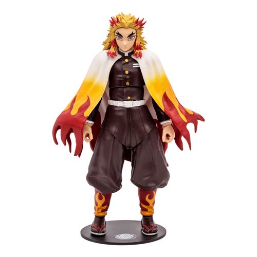 ACTION FIGURE - DEMON SLAYER WAVE 3 KYOJURO RENGOKU 7-INCH SCALE ACTION FIGURE