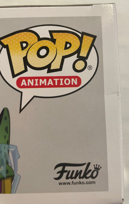 POP! - DRAGONBALL Z GRAIL - PERFECT CELL #759 CON STICKER  (DAMAGED)