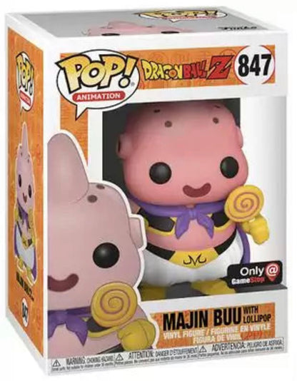 POP! - DRAGONBALL Z #847 MAJIN BUU WITH LOLLIPOP (GAME STOP EXCLUSIVE)