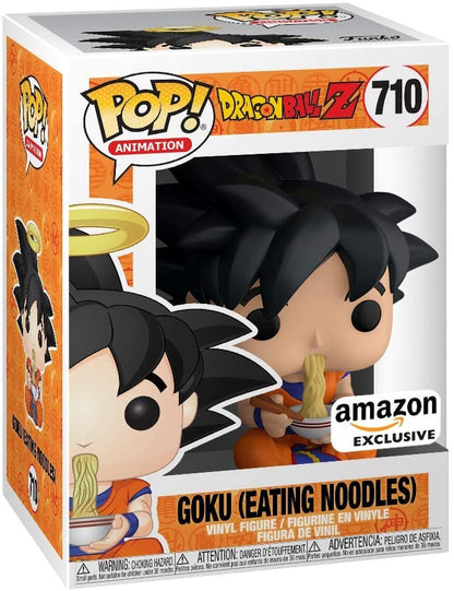 POP! DRAGONBALL Z #710 (EATING NOODLES) AMAZON STICKER