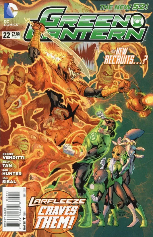 GREEN LANTERN NEW 52 #22