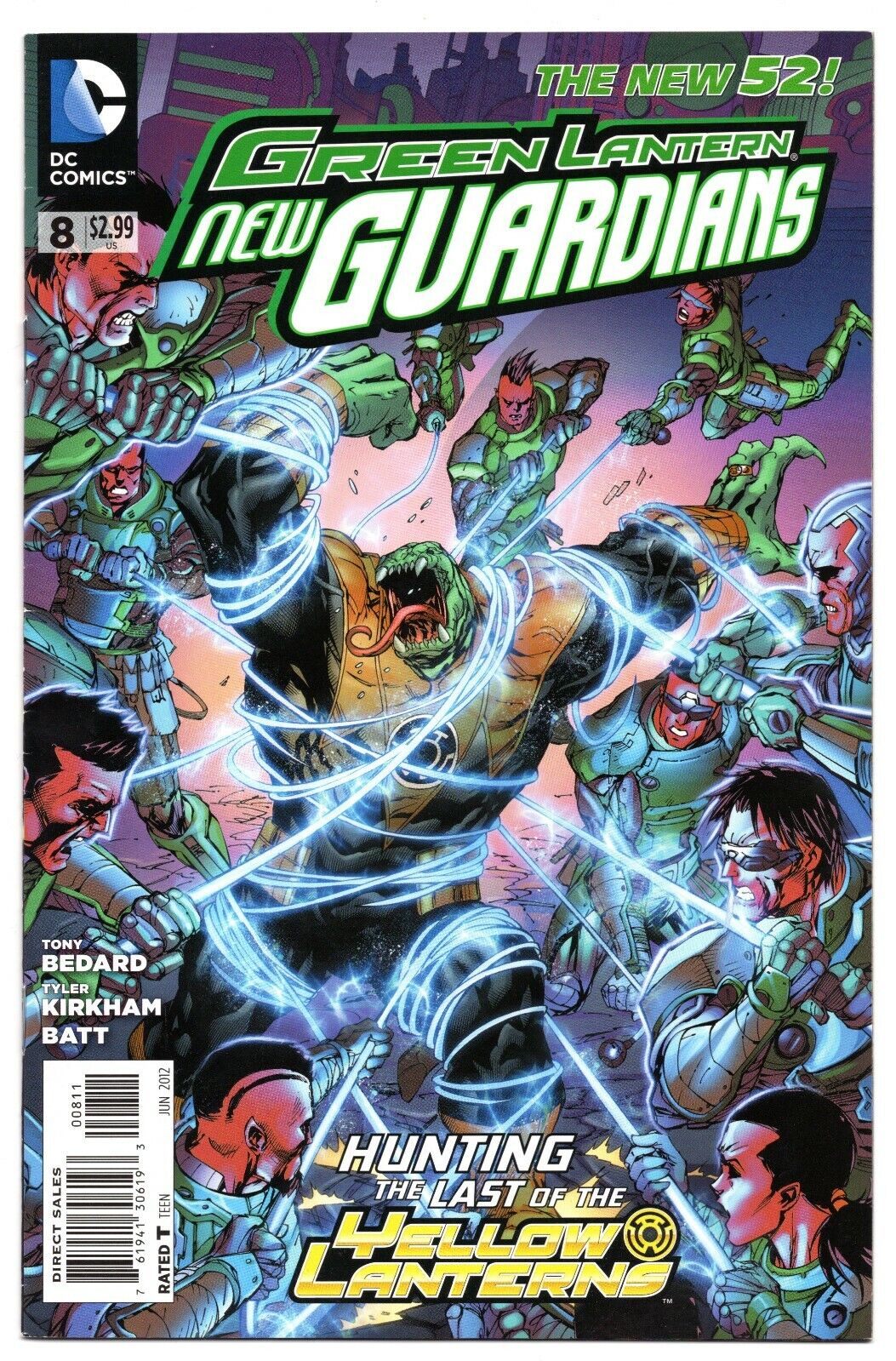 GREEN LANTERN NEW GUARDIANS NEW 52 #8