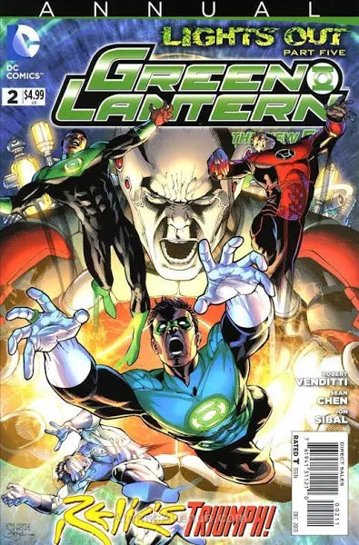 GREEN LANTERN NEW 52 ANNUAL #2