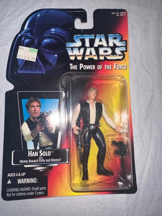 ACTION FIGURE - STARWARS THE POWER OF THE FORCE - HAN SOLO