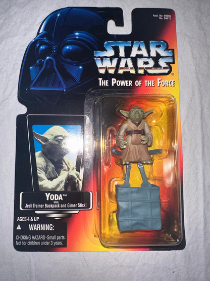 ACTION FIGURE - STARWARS THE POWER OF THE FORCE - YODA