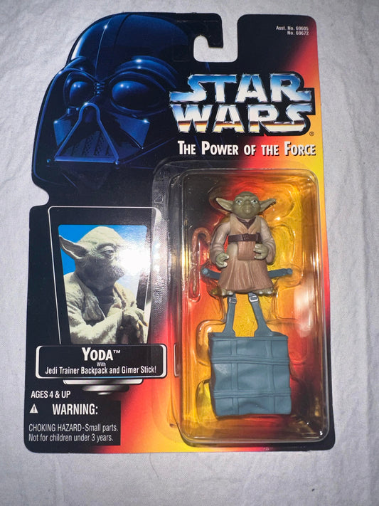 ACTION FIGURE - STARWARS THE POWER OF THE FORCE - YODA