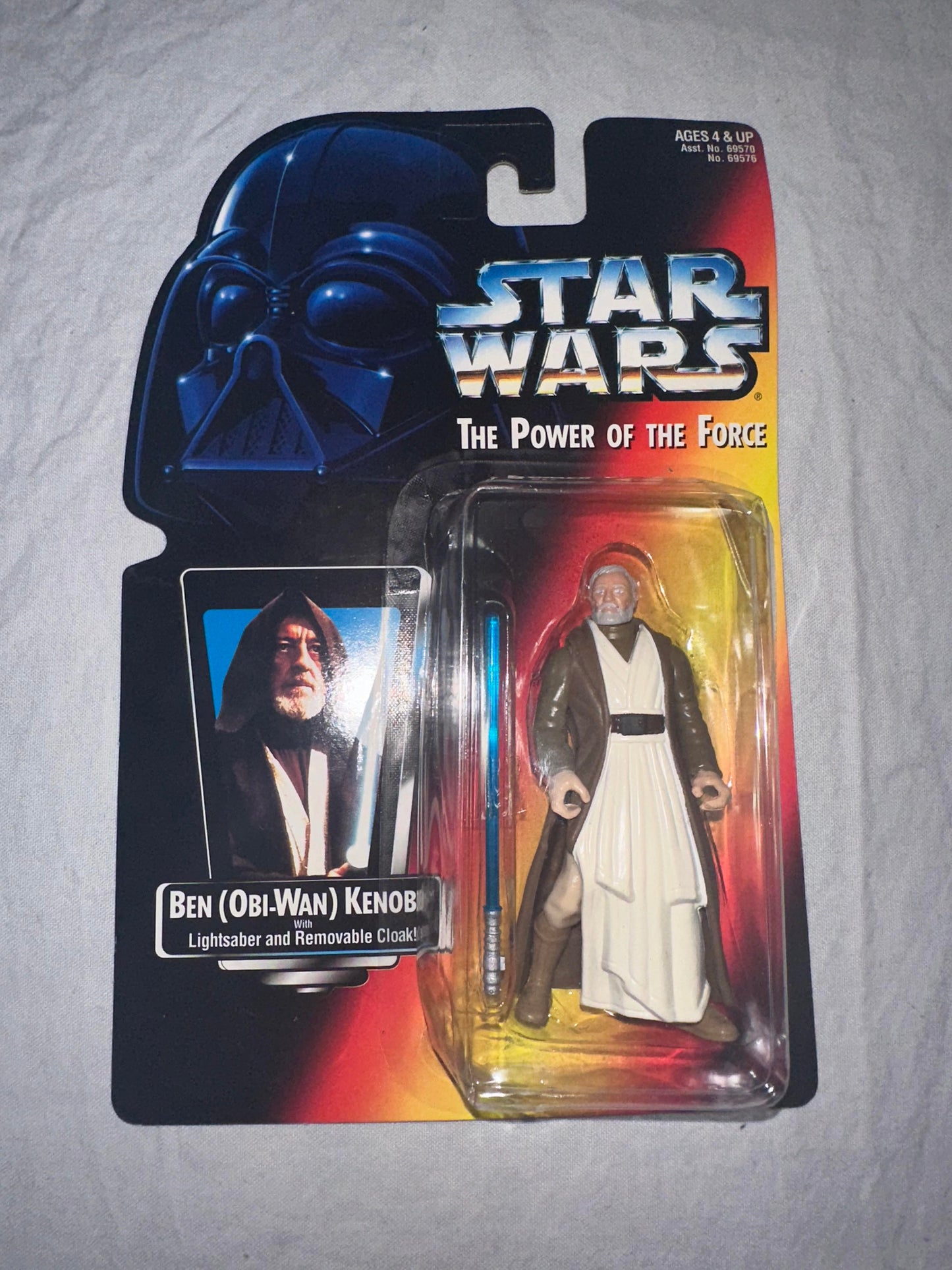 ACTION FIGURE - STARWARS THE POWER OF THE FORCE - BEN (OBI-WAN) KENOBI