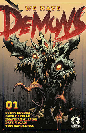 DARK HORSE COMIC'S WE HAVE DEMONS #1 COVER A